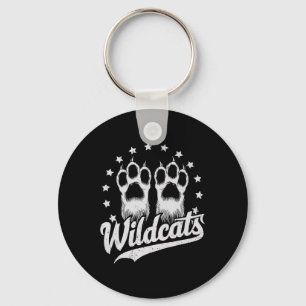 Wildcat School Sportfantast Team Spirit tillbaka t Nyckelring