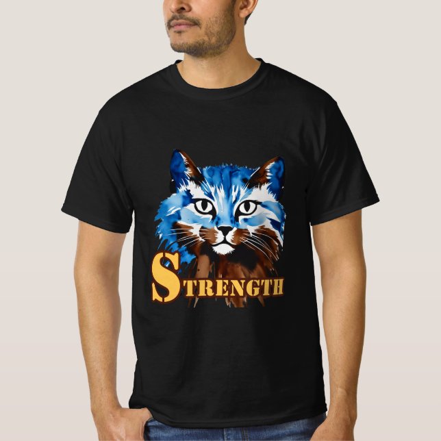 Wildcat-styrka T Shirt (Framsida)