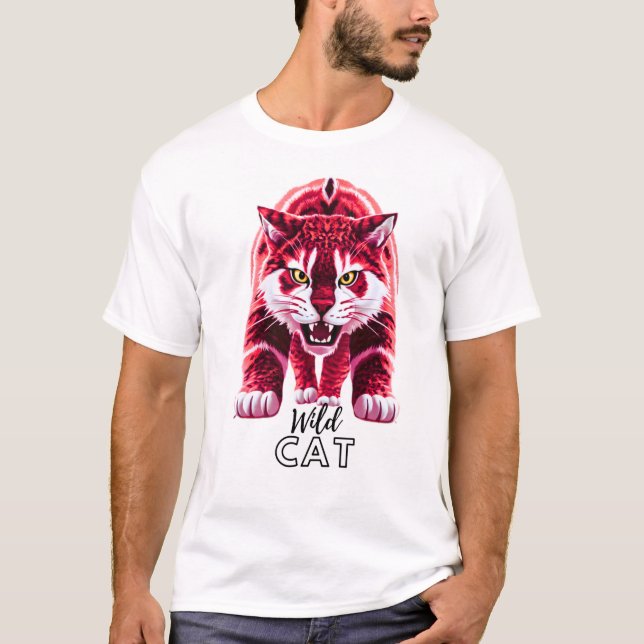 WildCat T Shirt (Framsida)