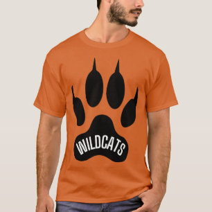 Wildcat Tass Distress Grunge Wildcat Pride 10 T Shirt