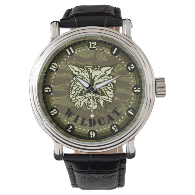 Wildcat Team Logotyp Armbandsur (Framsida)