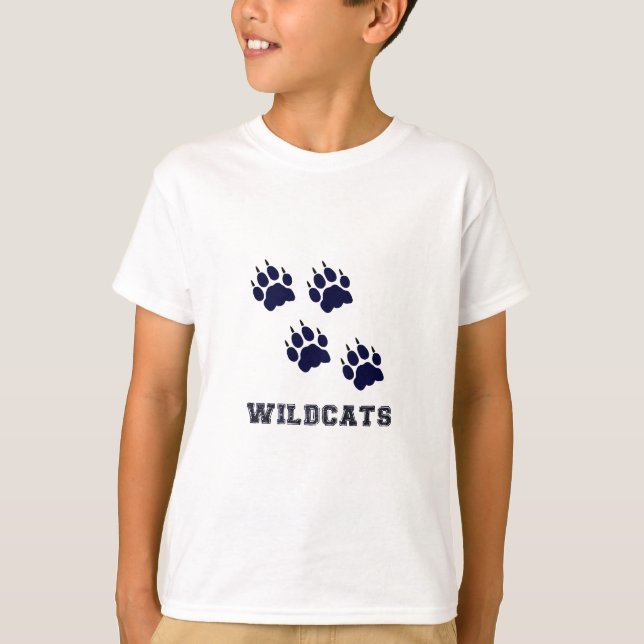 Wildcat Tracks T Shirt (Framsida)