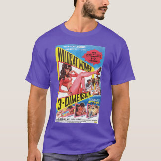 Wildcat Women 3D - modern T Shirt