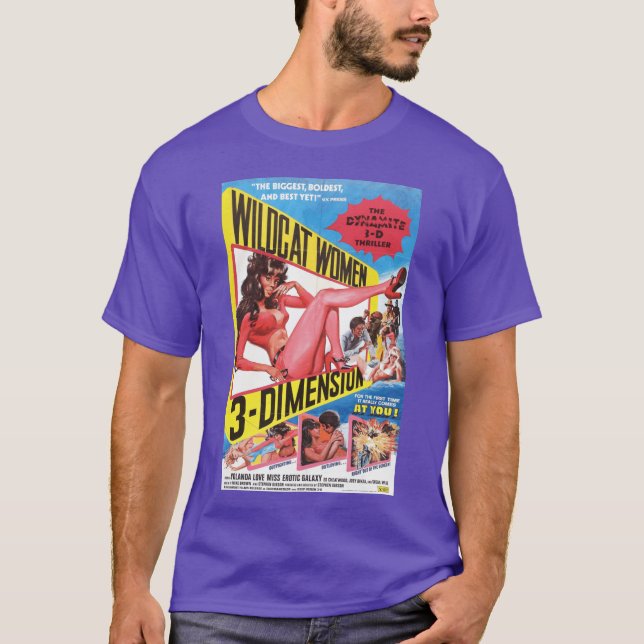 Wildcat Women 3D - modern T Shirt (Framsida)