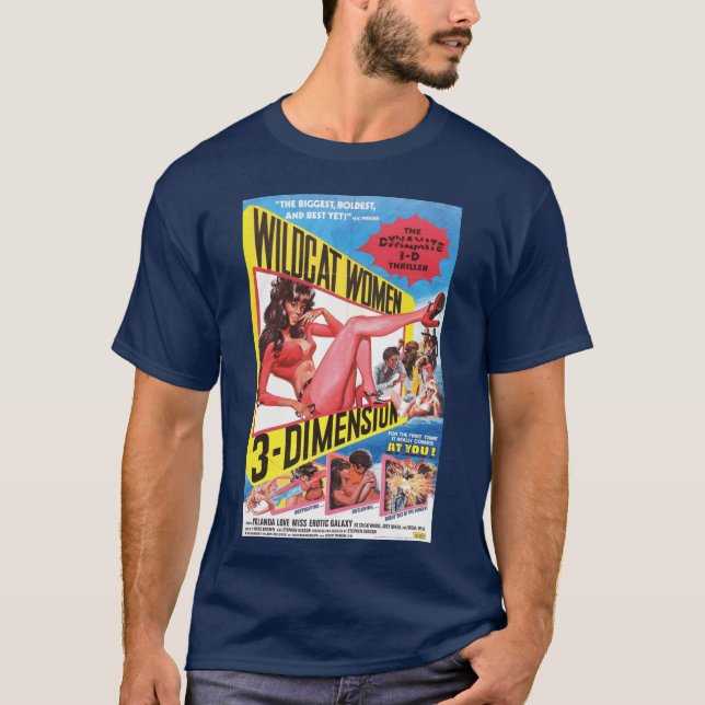 Wildcat Women 3D T Shirt (Framsida)