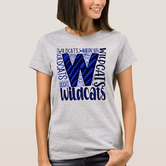 Wildcat Women's & Tonåring T Shirt (Framsida)