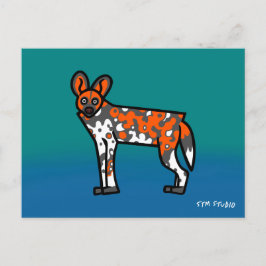 WILDDOG GRAFFITI ART-vykort Vykort