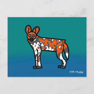 WILDDOG GRAFFITI ART-vykort Vykort