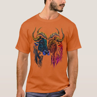 Wildebeest Alla hjärtans dag T Shirt