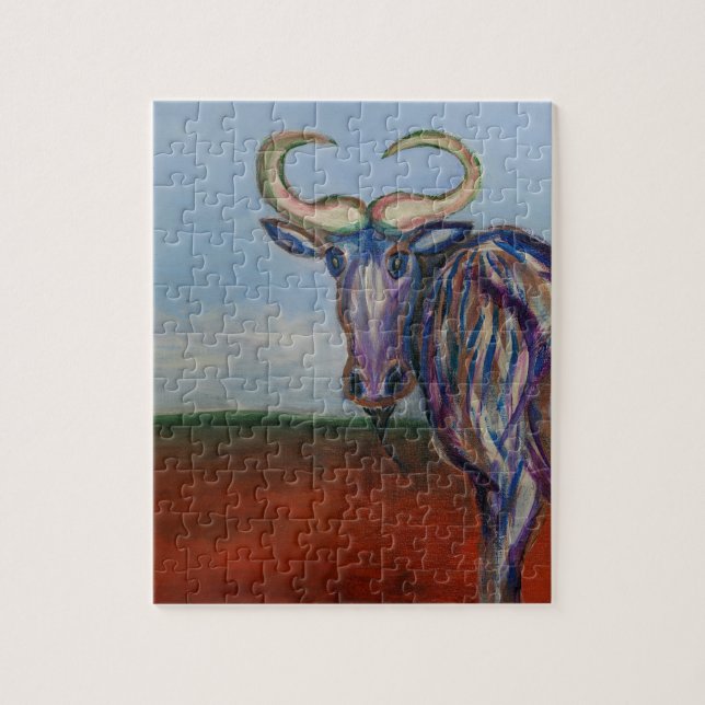 Wildebeest Pussel (Vertikal)