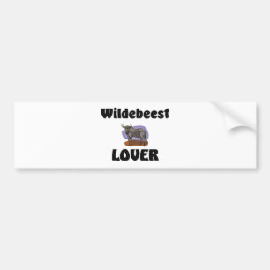 Wildebeestälskare Bildekal