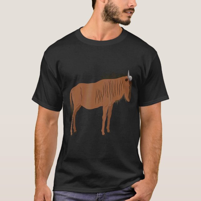 Wildebeests är min Roligt Wildebeest 1. T Shirt (Framsida)