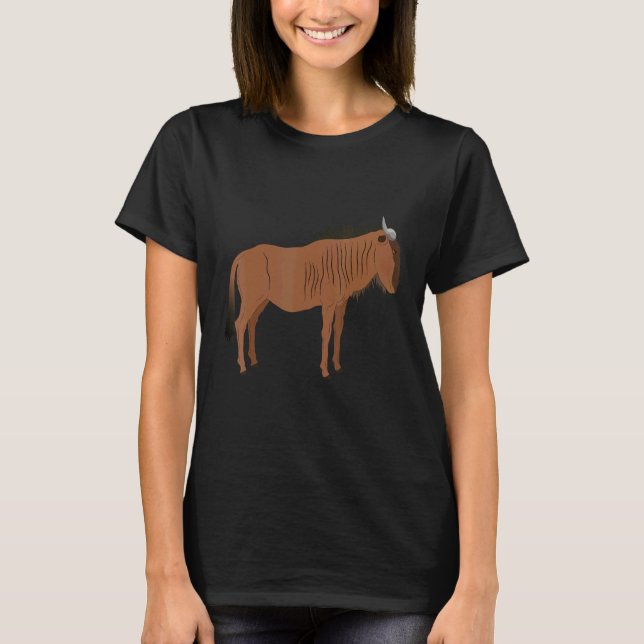 Wildebeests är min Roligt Wildebeest 1. T Shirt (Framsida)