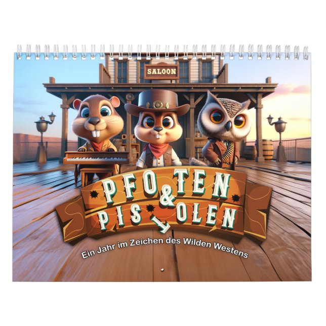 Wilder Westen Kalender  (Omslag)