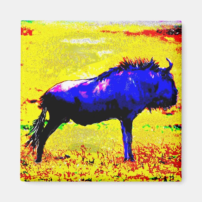 Wilderbeast Magnet (Framsidan)