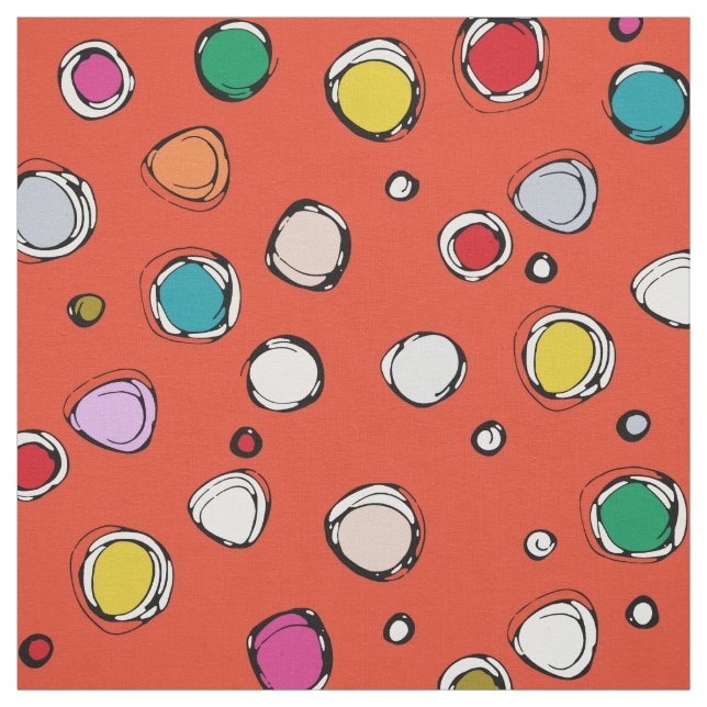 wilderdot kadmium tyg (Provkarta)