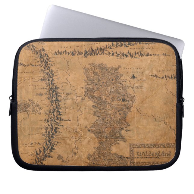 Wilderland Laptop Sleeve (Framsidan)