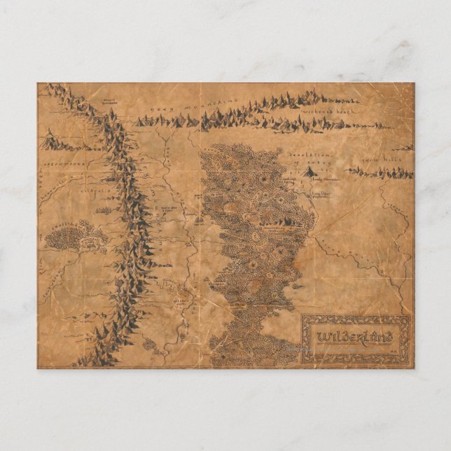 Wilderland Vykort (Framsida)