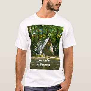 Wilderness A-Ram Camping på Campground T-shirt