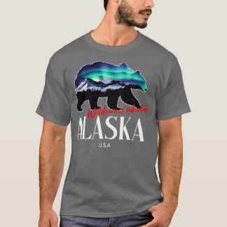 Wilderness äventyr Alaska USA TShirt T Shirt