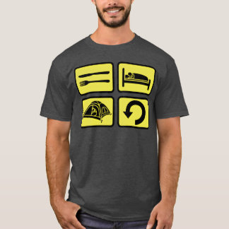 wilderness camping daily repeat boy t shirt