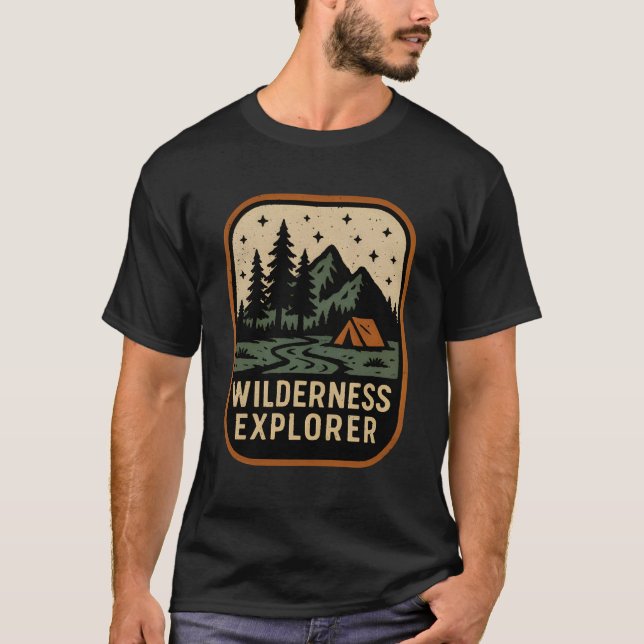 Wilderness Explorer T Shirt (Framsida)