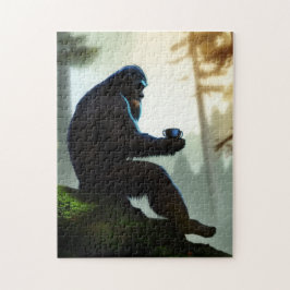 Wilderness Forest Bigfoot-morgonkafé Pussel