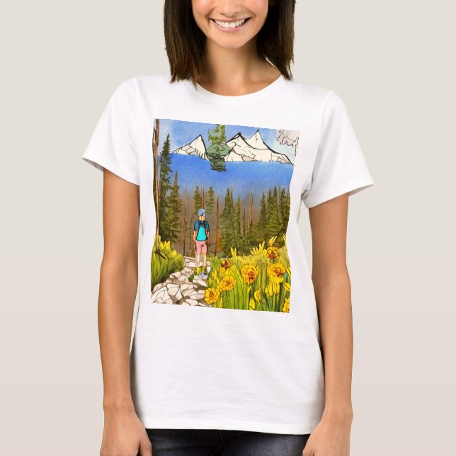 Wilderness Hike T Shirt (Framsida)