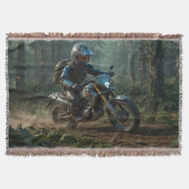 Wilderness Motocross - Dirtcycle Racer Filt (Framsidan)