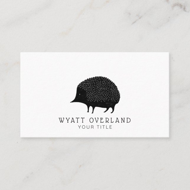 Wilderness Naturalist Hiking Guide Visitkort (Framsida)