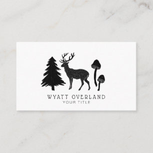 Wilderness Naturalist Hiking Guide Visitkort