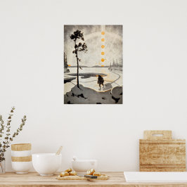 Wilderness postmän | Arthur Heming | Poster