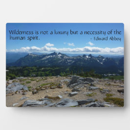 Wilderness Quote (Tatoosh Range)