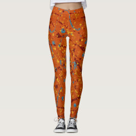 "Wilderness"-Roligt Leggings