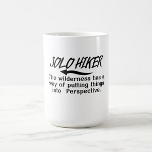 Wilderness sätter sak i ett perspektiv. kaffemugg