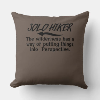 Wilderness sätter sak i ett perspektiv. kudde