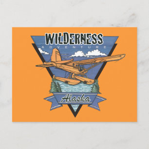 Wilderness Seaplane Äventyr Alaska Vykort