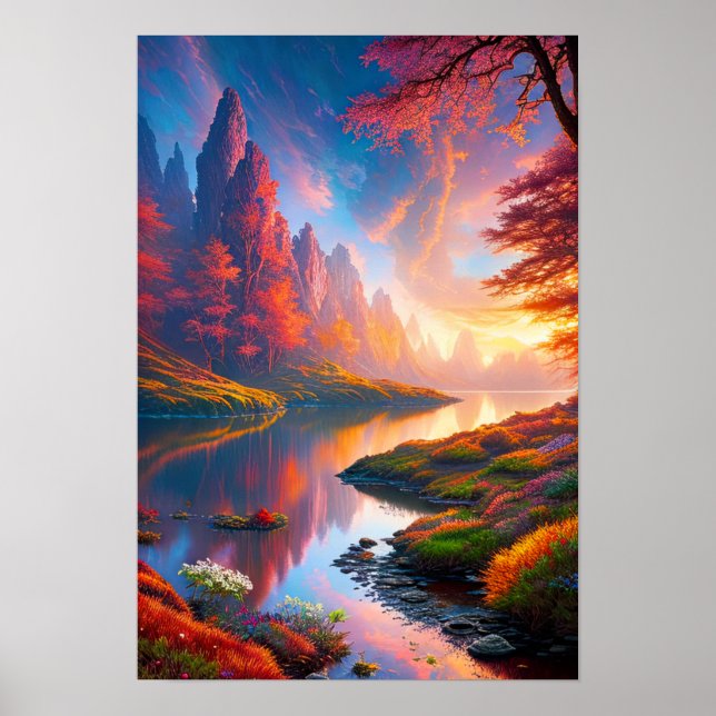 Wilderness Symphony, River's Journey Poster (Framsidan)