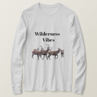 Wilderness Vibes Long Sleeves Top T Shirt