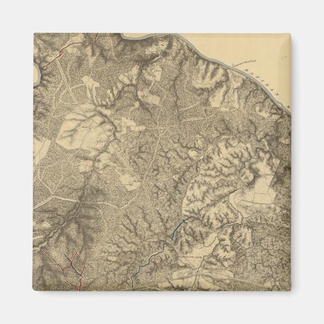 Wilderness, Virginia Magnet (Framsidan)