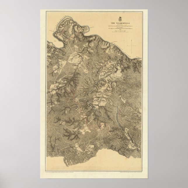 Wilderness, Virginia Poster (Framsidan)