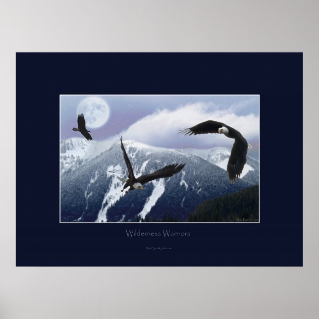 WILDERNESS WARRIORS Art Poster (Framsidan)