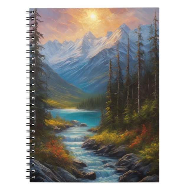 Wilderness Whispers Anteckningsbok (Framsidan)