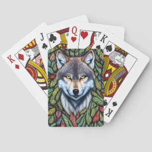 Wilderness Woodland Predator Varg Casinokort