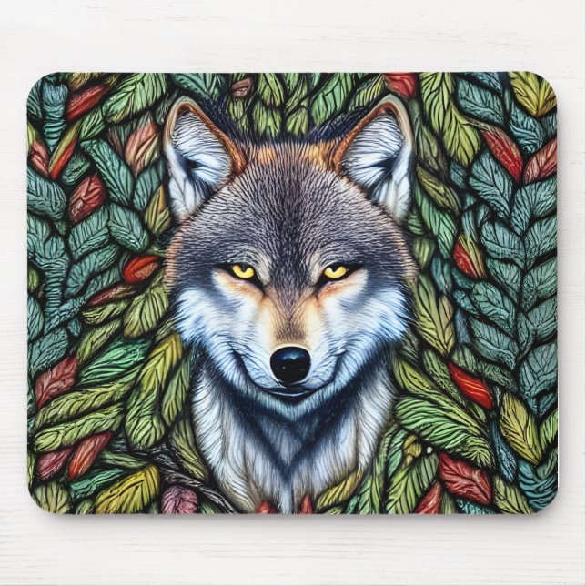 Wilderness Woodland Predator Varg Musmatta (Framsidan)
