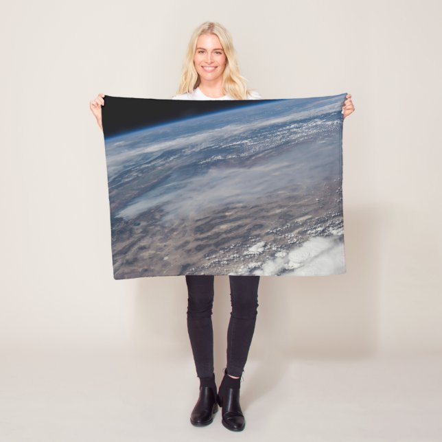 Wildfire runt Yosemite National Park. Fleecefilt (På plats)