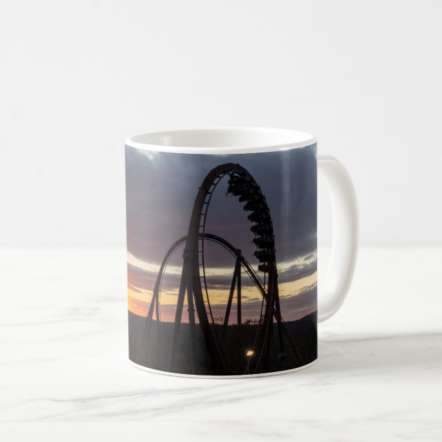 Wildfire Sunset Coffee Mugg (Framsida höger)