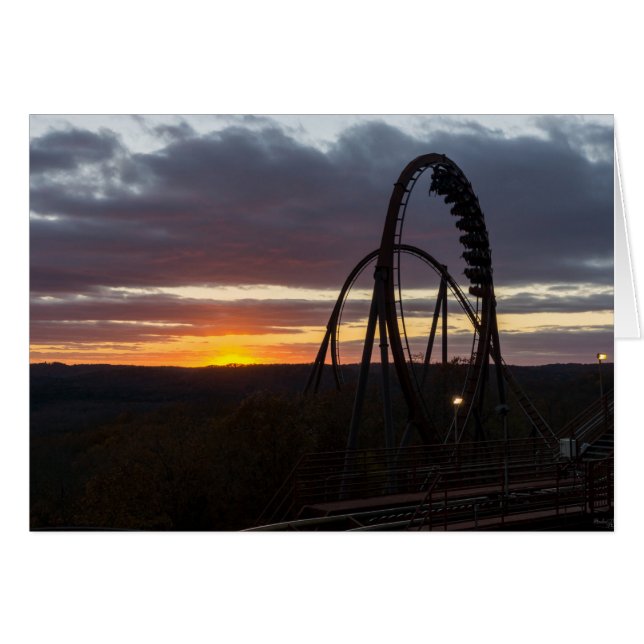 Wildfire Sunset OBS Kort (Framsidan Horizontal)