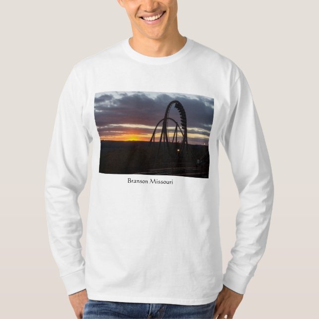 Wildfire Sunset T Shirt (Framsida)