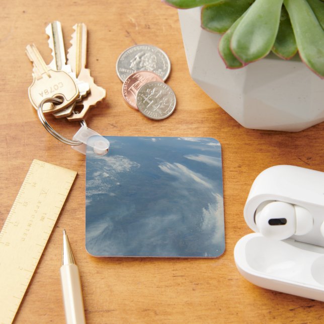 Wildfire sydost av James Bay i Quebec, Kanada Nyckelring (Skrivbord)